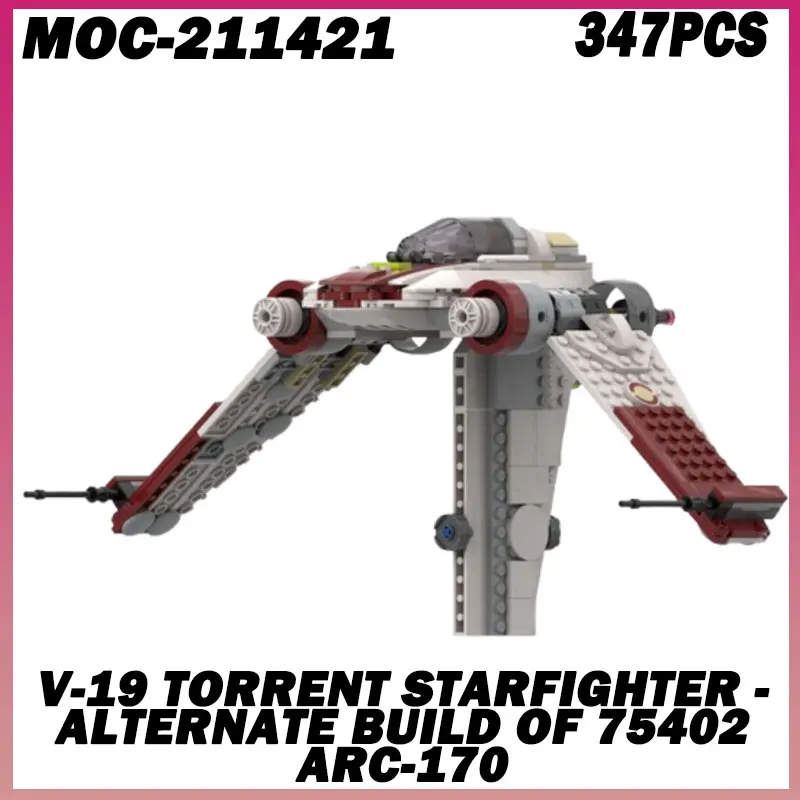 437PCS MOC-211421 Space Movie Series Building Blocks DIY Model Assemble Bricks Puzzle Toys Education Children Assemble particles
437PCS MOC-211421 Space Movie Series Building Blocks DIY Model Assemble Bricks Puzzle Toys Education Children Assemble particles