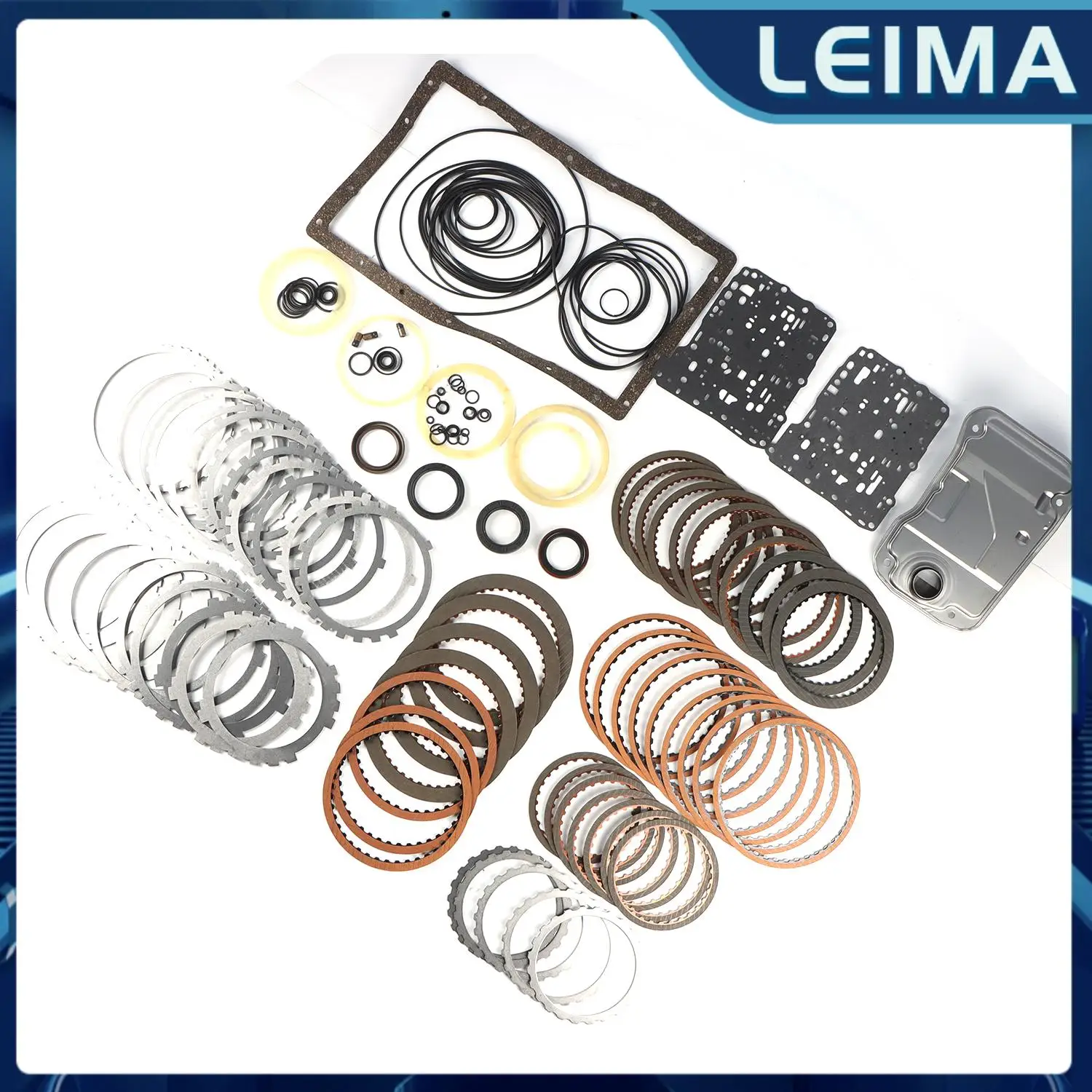 1Set Transmission Overhaul Rebuild KIT Piston Filter Gasket For TOYOTA 2003-UP A750E A750F Transmission Overhaul Rebuild KIT
1Set Transmission Overhaul Rebuild KIT Piston Filter Gasket For TOYOTA 2003-UP A750E A750F Transmission Overhaul Rebuild KIT