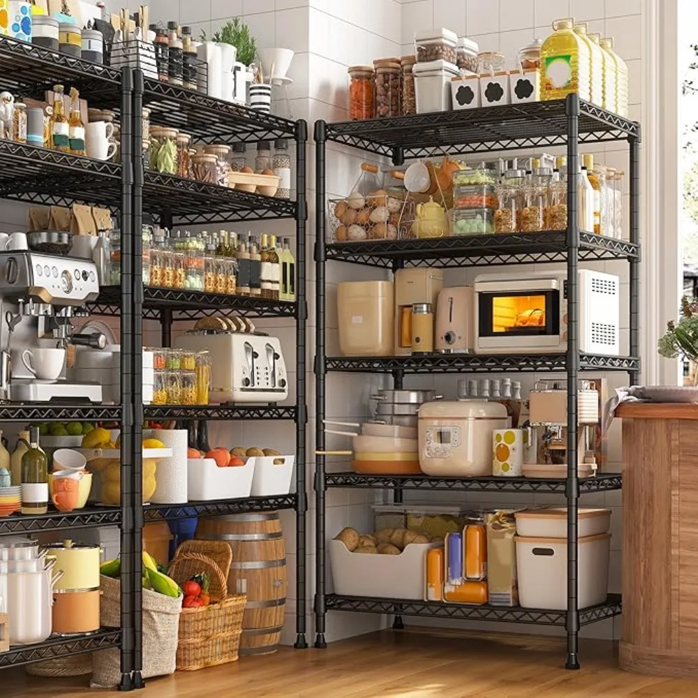 Metal Shelving 5 Tier Wire Sturdy Storage Shelves Adjustable Steel Organizer Wire Rack or Kitchen Laundry Room Commercial
Metal Shelving 5 Tier Wire Sturdy Storage Shelves Adjustable Steel Organizer Wire Rack or Kitchen Laundry Room Commercial
