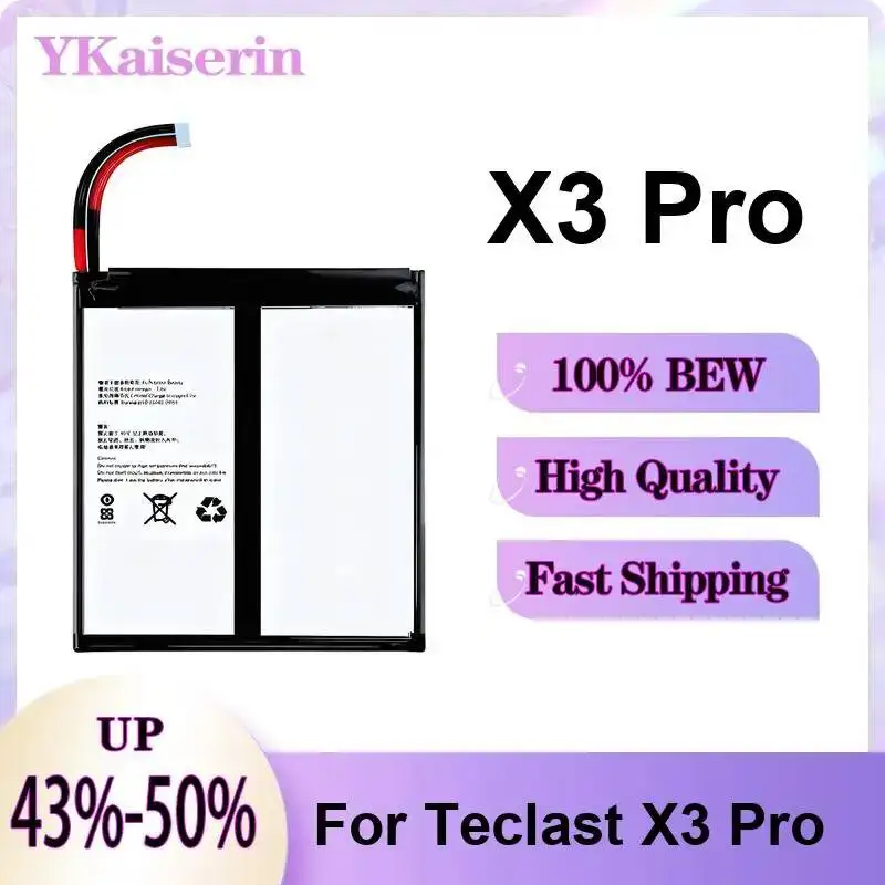 Аккумулятор для планшета 5500 мАч, безопасный и надежный, для Teclast X3 Pro
Аккумулятор для планшета 5500 мАч, безопасный и надежный, для Teclast X3 Pro