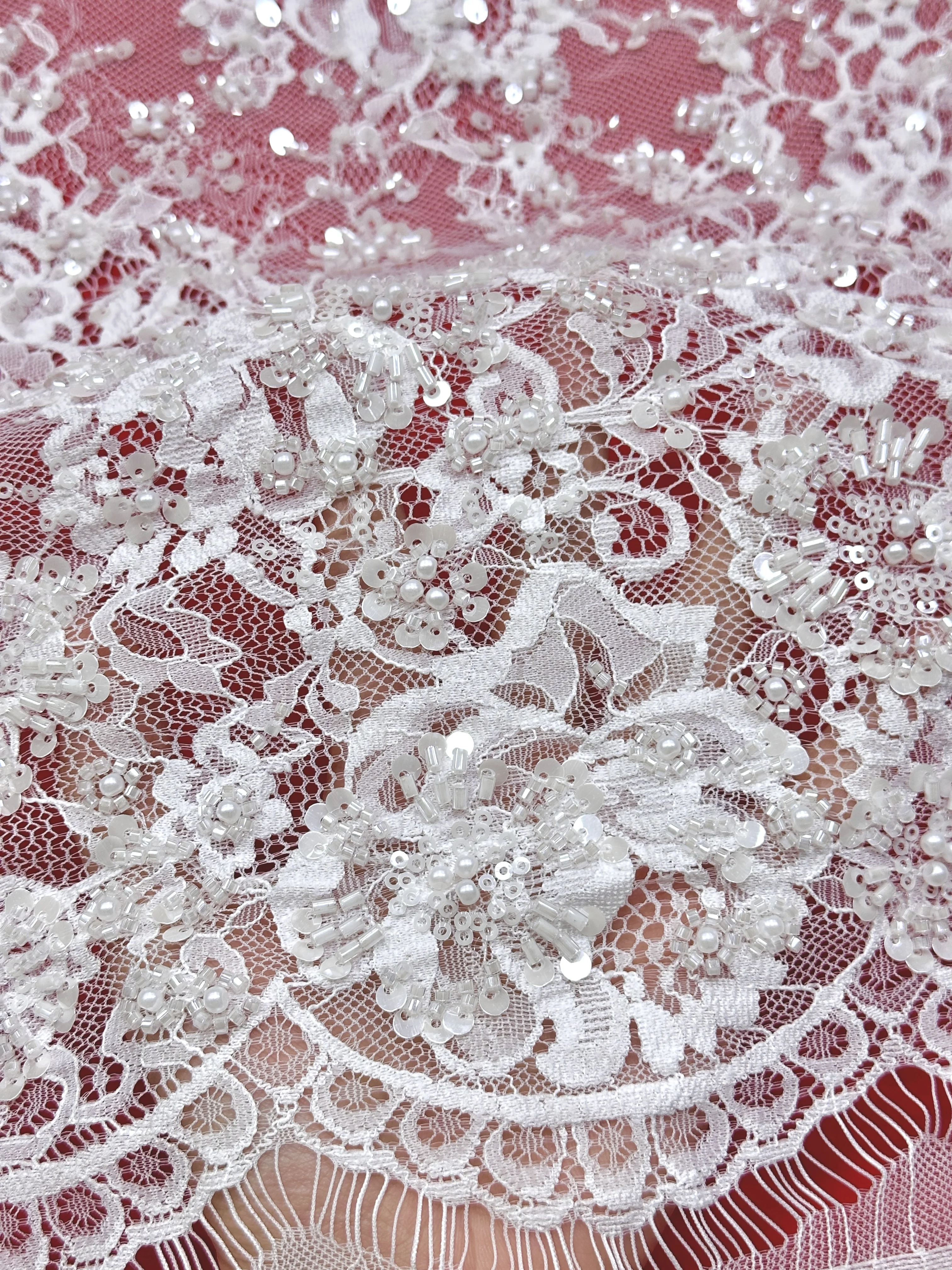 Luxury Nigeria African 3d Beaded Lace Fabric 2026 High Quality Sequins Embroidery African French Lace Fabric For Dress
Luxury Nigeria African 3d Beaded Lace Fabric 2026 High Quality Sequins Embroidery African French Lace Fabric For Dress