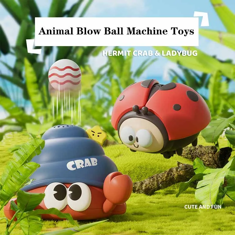Kids Novelty Toys Cartoon Ladybug Levitation Ball Toys Cute Animal Hermit Crab Blow Ball Machine Baby Concentration Puzzle Toys
Kids Novelty Toys Cartoon Ladybug Levitation Ball Toys Cute Animal Hermit Crab Blow Ball Machine Baby Concentration Puzzle Toys
