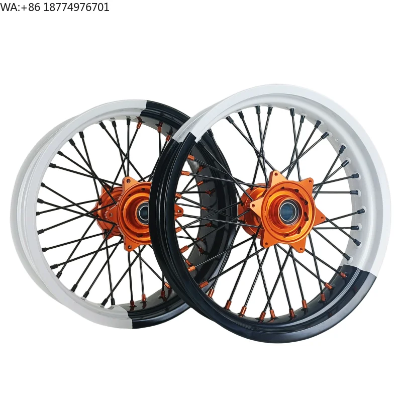 Bicolor Aluminum Alloy Motorcycle Wheel Rim for EXC SXF EXC/ SXF125/250/450 Customized Accept Retrofit Wheels
Bicolor Aluminum Alloy Motorcycle Wheel Rim for EXC SXF EXC/ SXF125/250/450 Customized Accept Retrofit Wheels