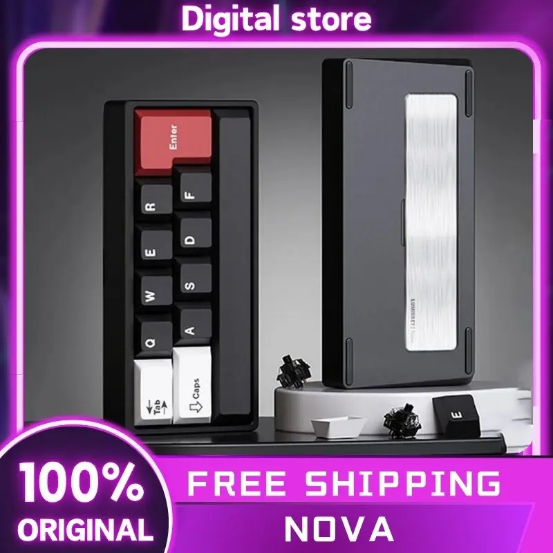 Luminkey Nova Mechanical Keyboard Kit Aluminium Alloy Wired Mini Keyboard Custom Mini Keyboard Kits Support Vial PC Accessories
Luminkey Nova Mechanical Keyboard Kit Aluminium Alloy Wired Mini Keyboard Custom Mini Keyboard Kits Support Vial PC Accessories