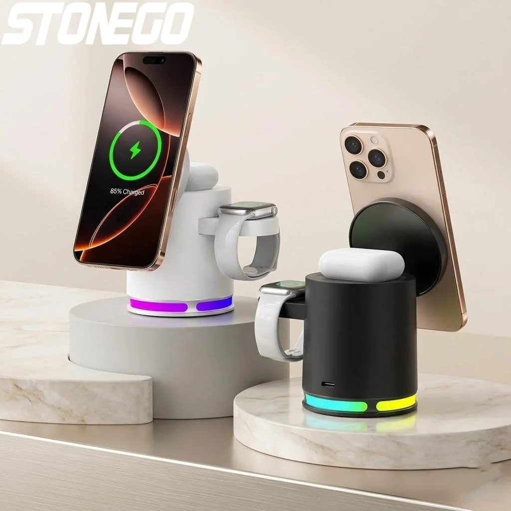 3 in 1 Magnetic Wireless Charger Fast Charging Station for iPhone 12 13 14 15 16 Apple Watch AirPods Samsung Devices
3 in 1 Magnetic Wireless Charger Fast Charging Station for iPhone 12 13 14 15 16 Apple Watch AirPods Samsung Devices
