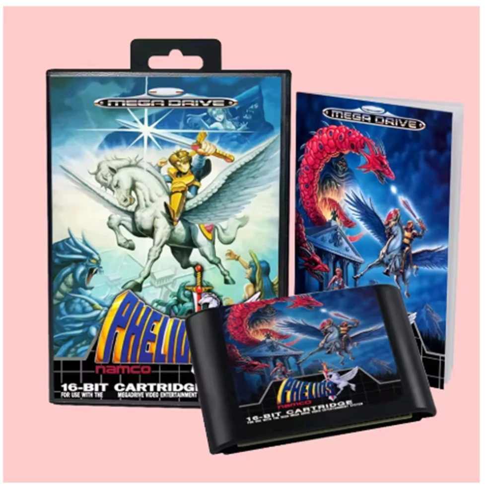 Phelios with Box and Manual for 16 Bit Sega MD Game Cartridge Megadrive Genesis System
Phelios with Box and Manual for 16 Bit Sega MD Game Cartridge Megadrive Genesis System