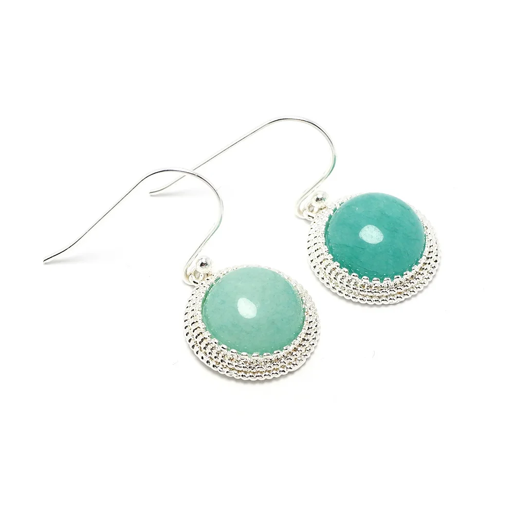 Light Blue Stone Dangle Earrings,Silver Plated Brass Ear Hook,Round Wavy Drop Dangle Earrings,Silver Plated Earrings Jewelry
Light Blue Stone Dangle Earrings,Silver Plated Brass Ear Hook,Round Wavy Drop Dangle Earrings,Silver Plated Earrings Jewelry