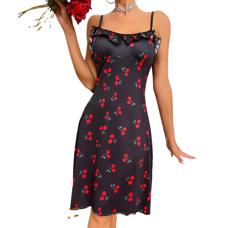 2026 Women Floral Print Spaghetti Straps Summer Boho Beach Dress Print Elegant Suspenders Square Neck Slit Dress Vestidossexy sl
2026 Women Floral Print Spaghetti Straps Summer Boho Beach Dress Print Elegant Suspenders Square Neck Slit Dress Vestidossexy sl