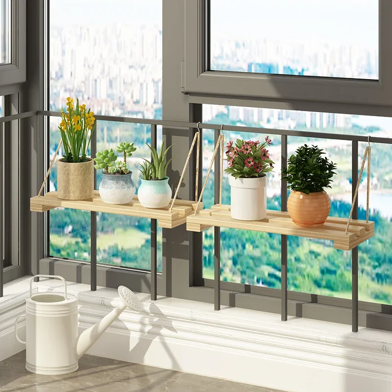 Hanging Flower Shelves Indoor Household Living Room Flower Pots Solid Wood Wall Shelves Balcony Decoration
Hanging Flower Shelves Indoor Household Living Room Flower Pots Solid Wood Wall Shelves Balcony Decoration