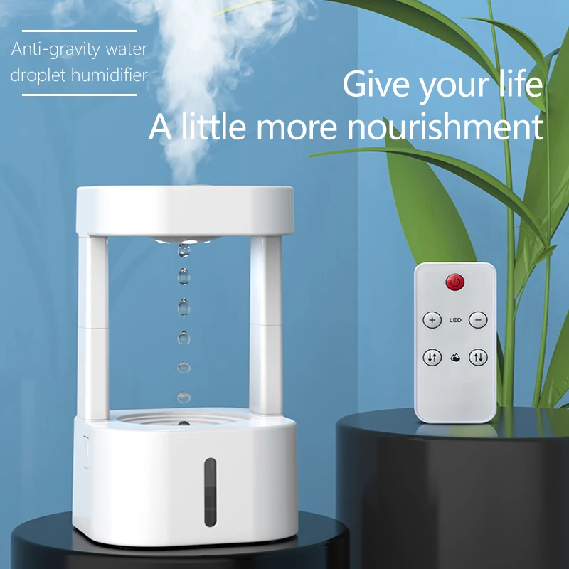 Anti-Gravity Water Drop Humidifier Air Humidifier LED Water Droplets Diffuser Air Purifiers For Home Car Bedroom Office
Anti-Gravity Water Drop Humidifier Air Humidifier LED Water Droplets Diffuser Air Purifiers For Home Car Bedroom Office
