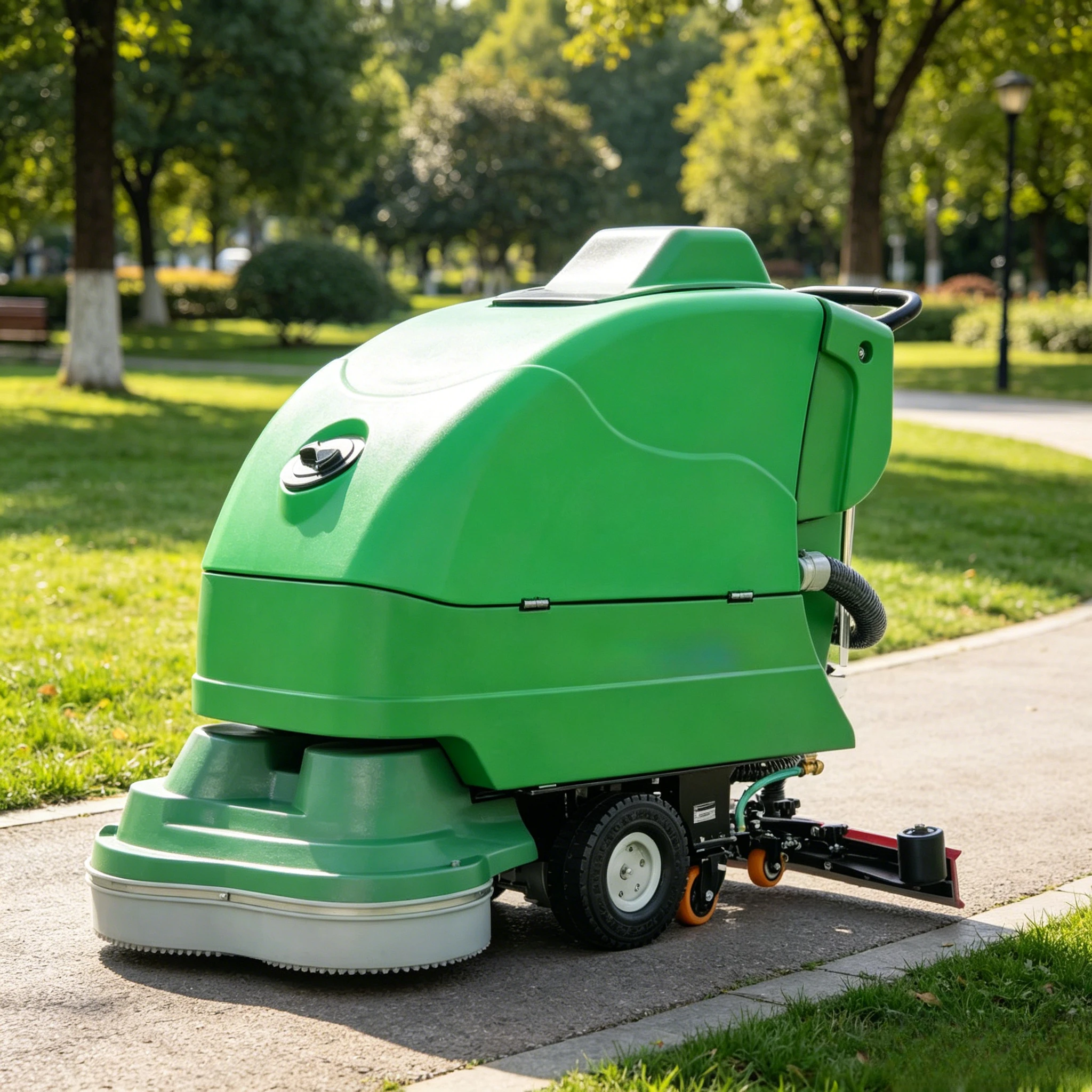 Commercial Electric New Walk-Behind High Pressure Floor Scrubber Machine Auto Floor Cleaner Large Tank Strong Suction 24V 550W
Commercial Electric New Walk-Behind High Pressure Floor Scrubber Machine Auto Floor Cleaner Large Tank Strong Suction 24V 550W
