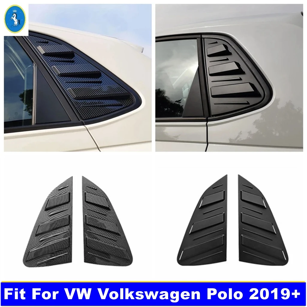 Car Rear Window Louver Shutter Panel Cover Trim Fit For VW Volkswagen Polo 2019 - 2023 Black / Carbon Fiber Exterior Accessories
Car Rear Window Louver Shutter Panel Cover Trim Fit For VW Volkswagen Polo 2019 - 2023 Black / Carbon Fiber Exterior Accessories