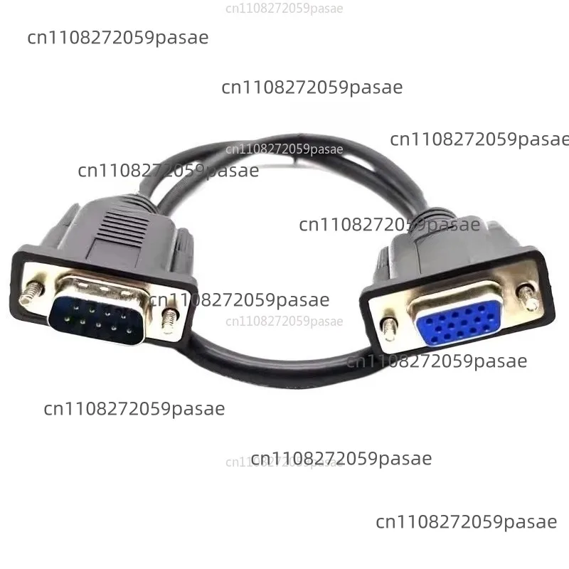 15 Pin To 9-core Serial Port Connector RS232 Communication Data Cable Revolution Bus VGA Revolution DB9 Hole Adapter 1.5m
15 Pin To 9-core Serial Port Connector RS232 Communication Data Cable Revolution Bus VGA Revolution DB9 Hole Adapter 1.5m