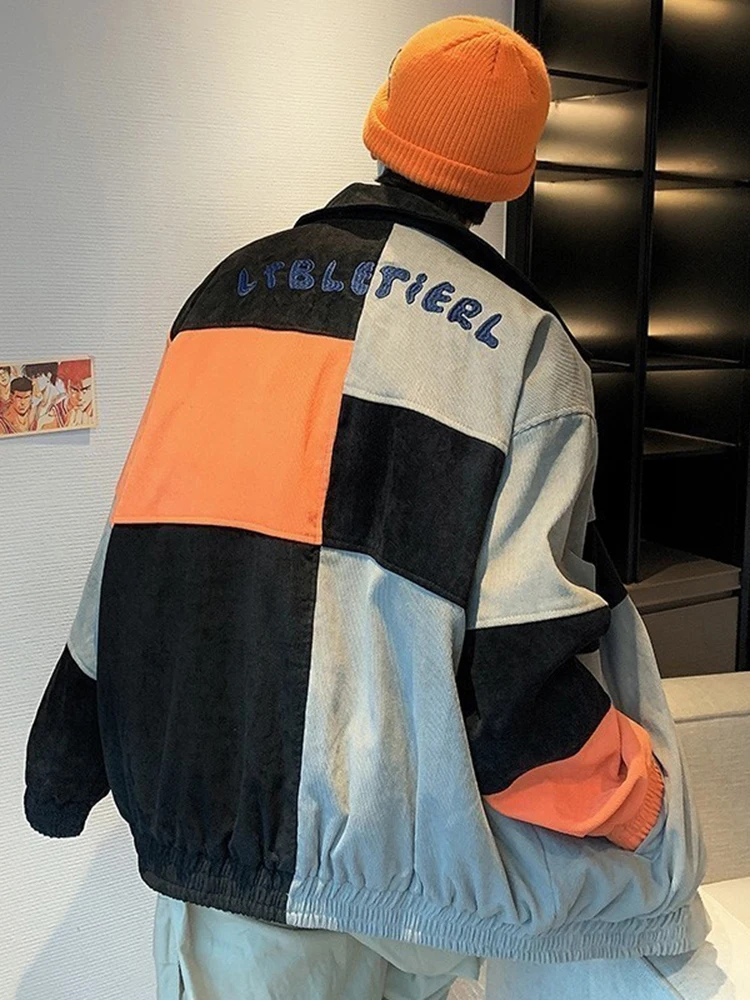 Вельветовый лоскутный джет, мужской весенне-осенний свободный джет большого размера для подростков, модный брендовый джет, молодежный джам с застежкой-молнией...
Вельветовый лоскутный джет, мужской весенне-осенний свободный джет большого размера для подростков, модный брендовый джет, молодежный джам с застежкой-молнией...