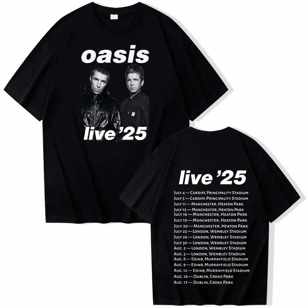 Футболки Oasis Live 25 Tour, мужские и женские летние повседневные рубашки с круглым вырезом и короткими рукавами, подарок для фанатов, большие размеры, бесплатная доставка, зимняя футболка
Футболки Oasis Live 25 Tour, мужские и женские летние повседневные рубашки с круглым вырезом и короткими рукавами, подарок для фанатов, большие размеры, бесплатная доставка, зимняя футболка