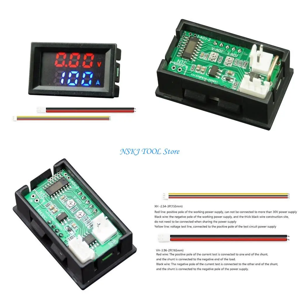 L8RC Digital Multimeter Dual LED Display Voltmeter Current Power Meter Tester Panel
L8RC Digital Multimeter Dual LED Display Voltmeter Current Power Meter Tester Panel