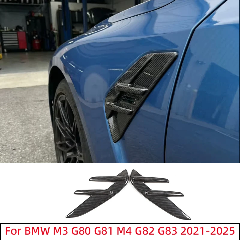 Для 2020+ BMW M3 M4 G80 G82 G83 Сухой карбоновый передний бампер, боковые крылья, декоративная крышка вентиляционного отверстия, наклейка, автоаксессуары
Для 2020+ BMW M3 M4 G80 G82 G83 Сухой карбоновый передний бампер, боковые крылья, декоративная крышка вентиляционного отверстия, наклейка, автоаксессуары