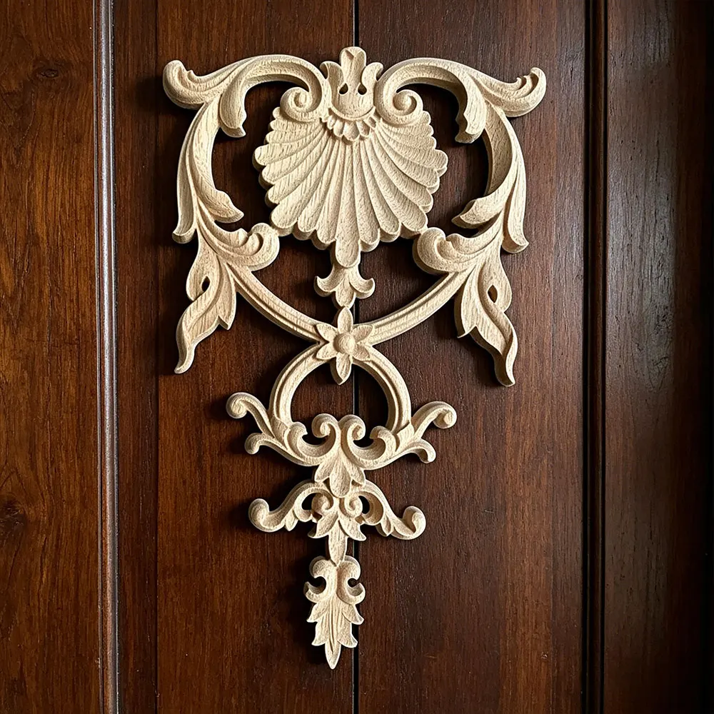 European Style Woodcarving Decal Home Furniture Carved Applique Window Door Decor Wooden Figurines Crafts Wood Veneer
European Style Woodcarving Decal Home Furniture Carved Applique Window Door Decor Wooden Figurines Crafts Wood Veneer