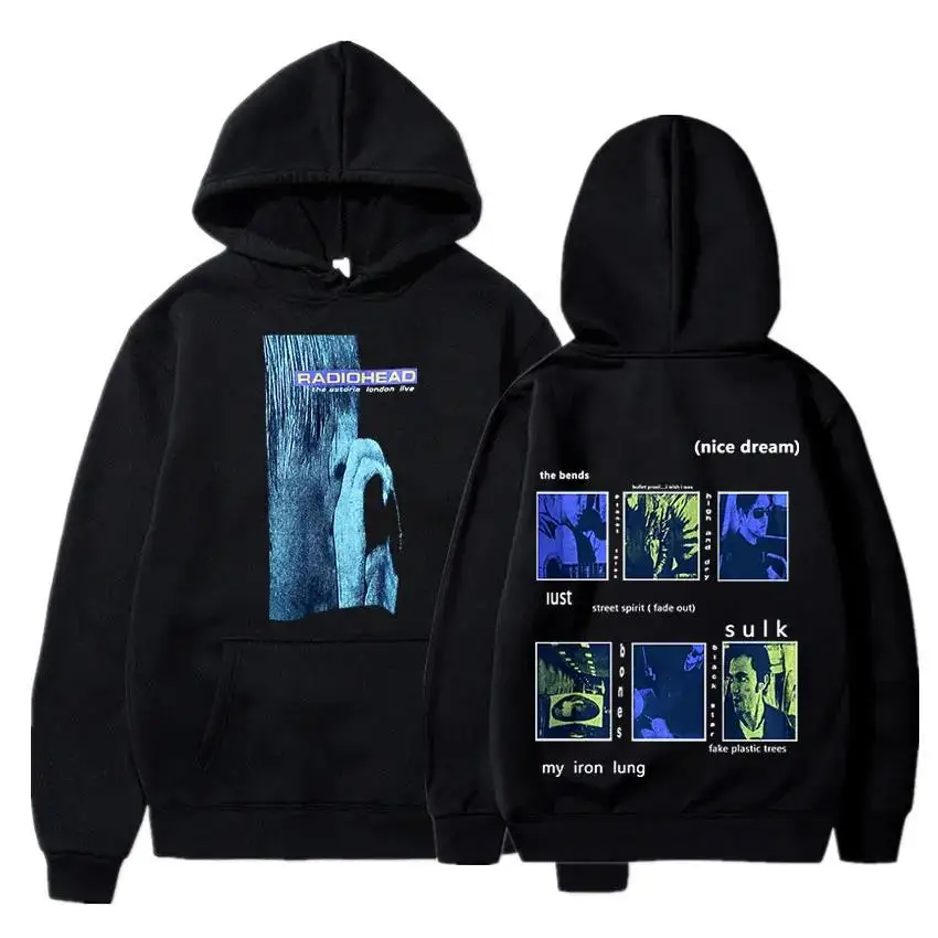 Radiohead Vintage Print Hoodie Men's Gothic Clothes for Teens Hip Hop Rock Band The Bends Music Album Hooded Sweatshirts Unisex
Radiohead Vintage Print Hoodie Men's Gothic Clothes for Teens Hip Hop Rock Band The Bends Music Album Hooded Sweatshirts Unisex
