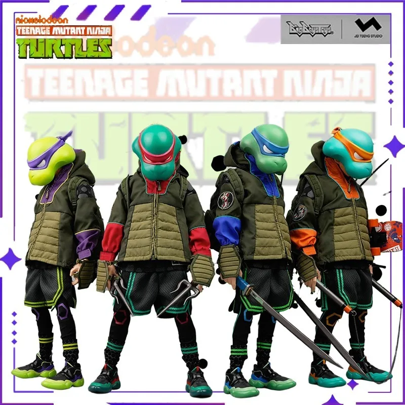 J. T STUDIO TMNT Оригинальный Леонардо Ди Каприо, Микеланджело, Черепашки Ниндзя, Модная Мобильная Модель Куклы Toygiftcollect
J. T STUDIO TMNT Оригинальный Леонардо Ди Каприо, Микеланджело, Черепашки Ниндзя, Модная Мобильная Модель Куклы Toygiftcollect
