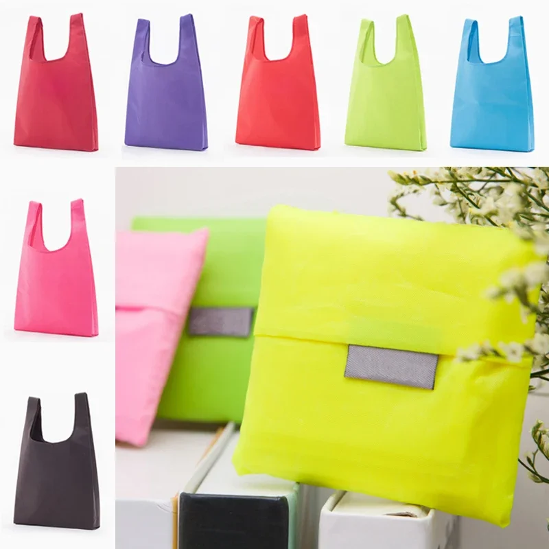 Solid Color Foldable Shopping Bag Eco Reusable Tote Oxford Fabric Casual Large-capacity Shopping Bag Home Storage Bag Supplies
Solid Color Foldable Shopping Bag Eco Reusable Tote Oxford Fabric Casual Large-capacity Shopping Bag Home Storage Bag Supplies