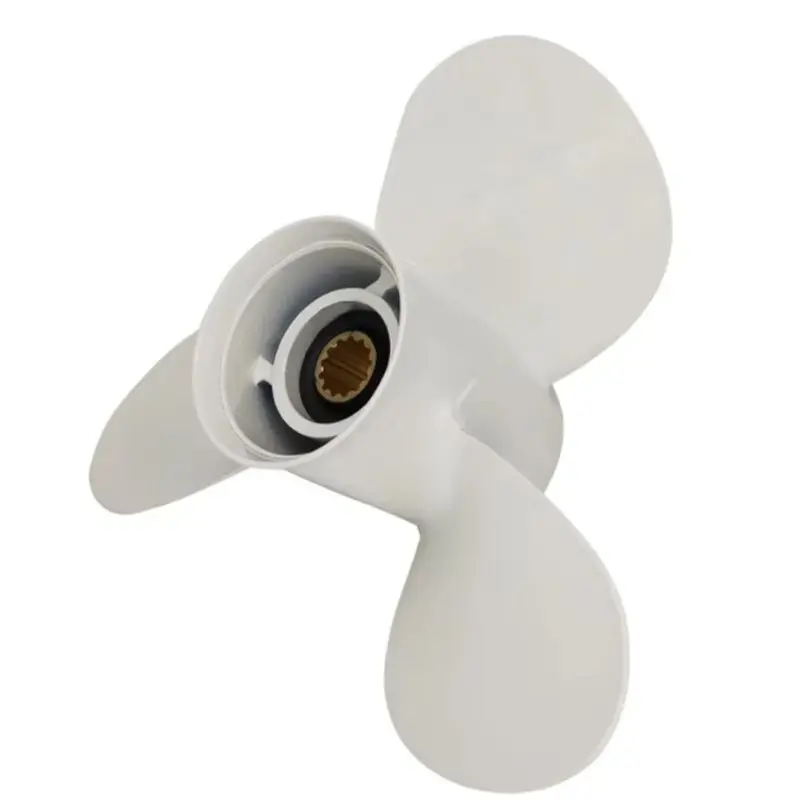 For 663-45954-01-EL Boat Propeller Replacement- 11 3/4X10-G 3 Blades 13 Tooth 25-60HP Outboard Propeller
For 663-45954-01-EL Boat Propeller Replacement- 11 3/4X10-G 3 Blades 13 Tooth 25-60HP Outboard Propeller