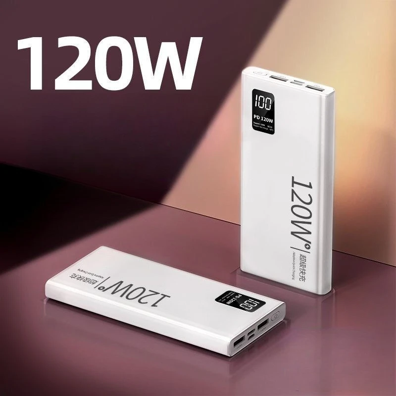 20000mAh 120W Super Fast Charging Power Bank with Built-in Cable Ultra-thin and Long-lasting Battery Life Mobile Power Bank
20000mAh 120W Super Fast Charging Power Bank with Built-in Cable Ultra-thin and Long-lasting Battery Life Mobile Power Bank