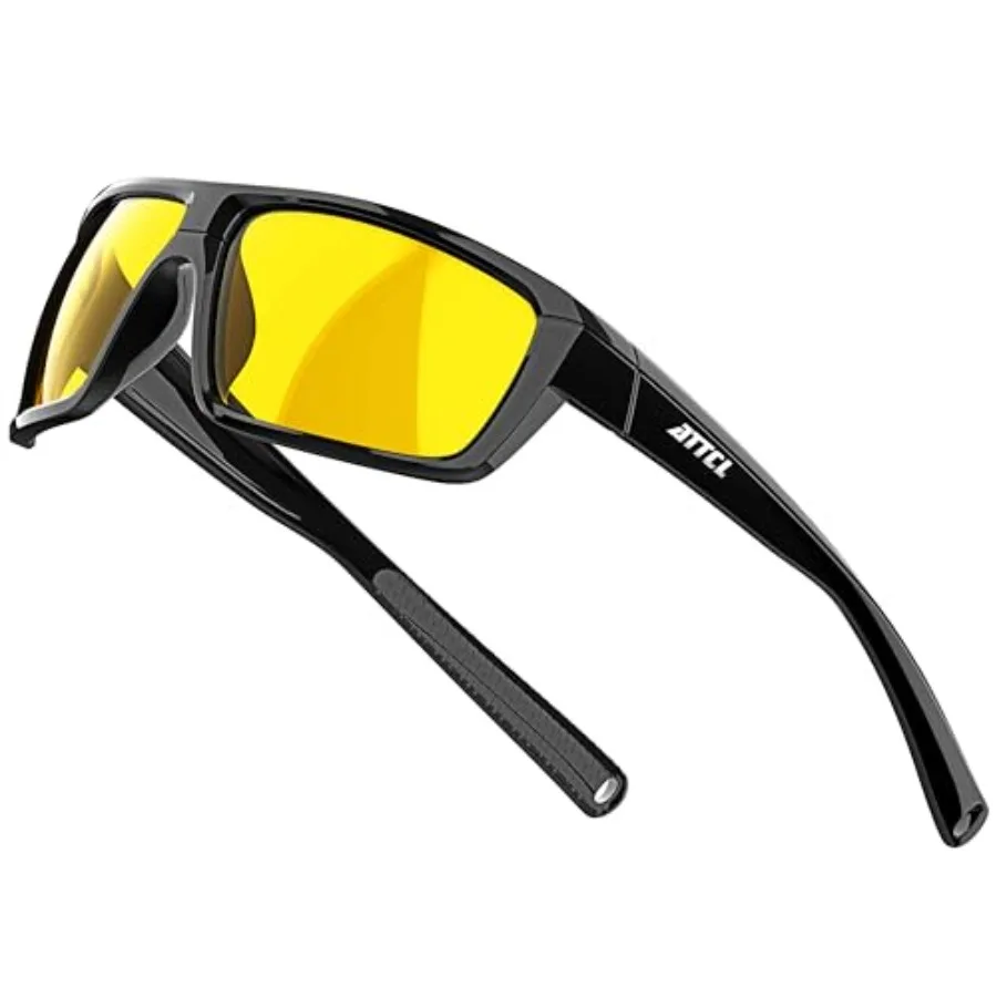 Polarized Sunglasses Men for Fishing: UV Protection Lightweight TR90 Sports Wrap Sun Glasses Driving Golf Running
Polarized Sunglasses Men for Fishing: UV Protection Lightweight TR90 Sports Wrap Sun Glasses Driving Golf Running