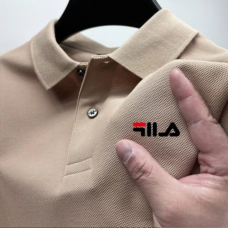 Summer new men's business short-sleeved Polo shirt, outdoor fashionable, casual and breathable, high-quality European and Americ
Summer new men's business short-sleeved Polo shirt, outdoor fashionable, casual and breathable, high-quality European and Americ