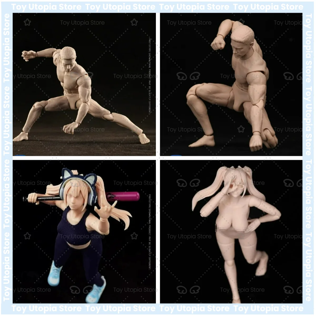 Cftoys Crazyfigure, Figuras de Acción Articuladas LT003 LT004, Escala 1/12, Modelos de Juguete Coleccionables, Regalos
Cftoys Crazyfigure, Figuras de Acción Articuladas LT003 LT004, Escala 1/12, Modelos de Juguete Coleccionables, Regalos