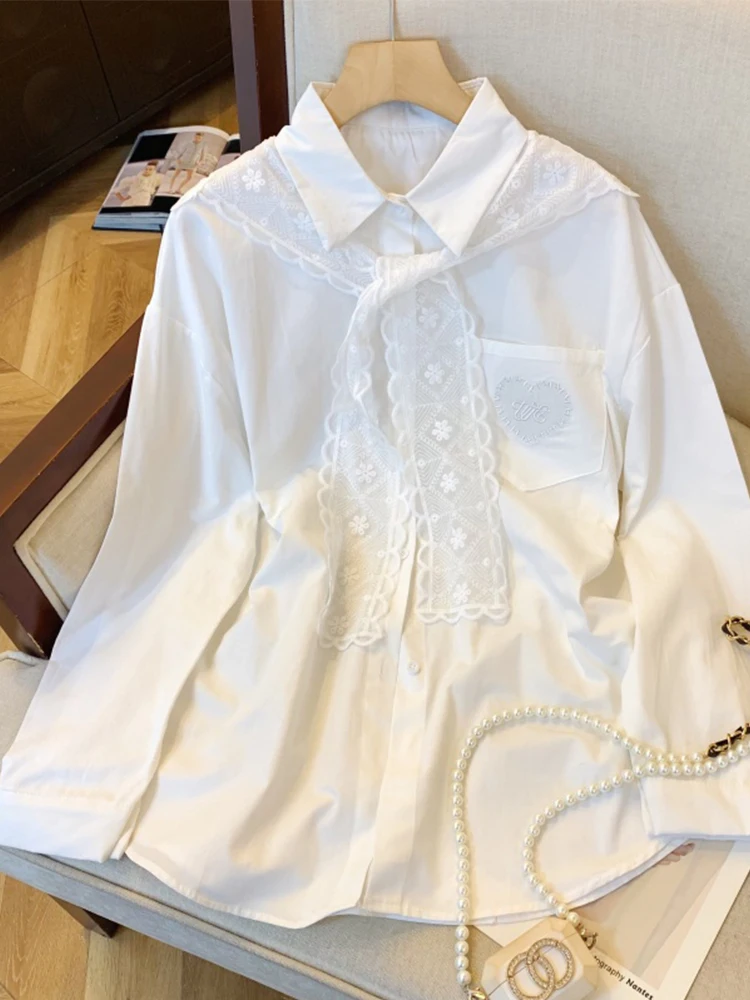 Women White Shirts and Blouses Y2k 90s Aesthetic Vintage Office Ladies Elegant 2000s Long Sleeve Oversize Shirt Clothes 2025
Women White Shirts and Blouses Y2k 90s Aesthetic Vintage Office Ladies Elegant 2000s Long Sleeve Oversize Shirt Clothes 2025