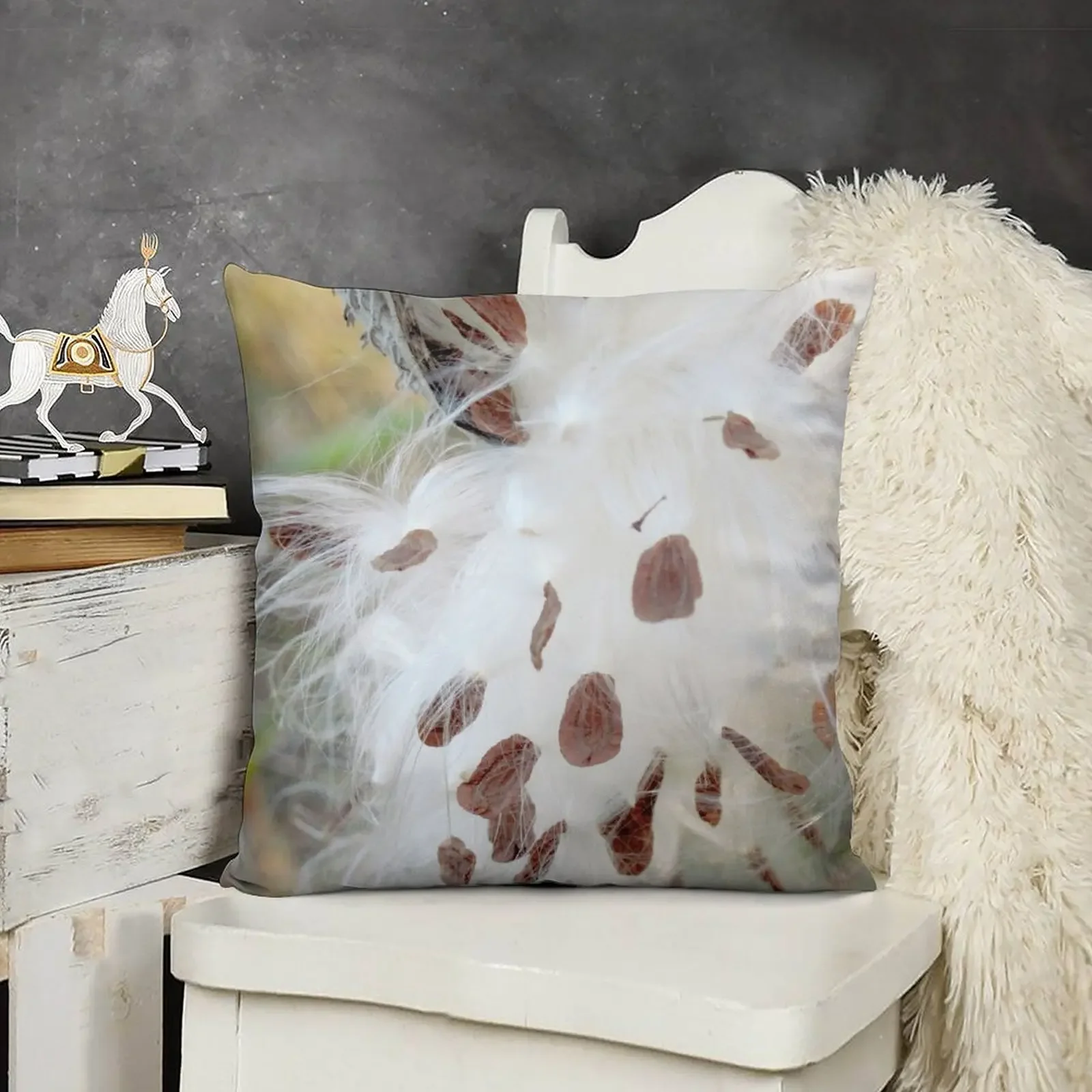 Milkweed Seeds Throw Pillow Rectangular Cushion Cover Sofa Covers pillow cover christmas pillow
Milkweed Seeds Throw Pillow Rectangular Cushion Cover Sofa Covers pillow cover christmas pillow
