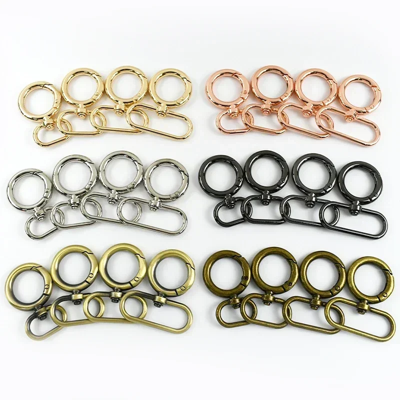 5/10Pcs 20-38mm Small Carabiner Metal Buckles O Ring Hook Bag Strap Lobster Buckle Dog Collar Swivel Trigger Spring Snap Clamp
5/10Pcs 20-38mm Small Carabiner Metal Buckles O Ring Hook Bag Strap Lobster Buckle Dog Collar Swivel Trigger Spring Snap Clamp