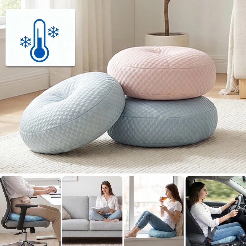 45cm Breathable Ice Cooling Seat Cushion High Elastic PP Cotton Filled Anti-slip Washable Pad for Summer Home Office Car Floor
45cm Breathable Ice Cooling Seat Cushion High Elastic PP Cotton Filled Anti-slip Washable Pad for Summer Home Office Car Floor