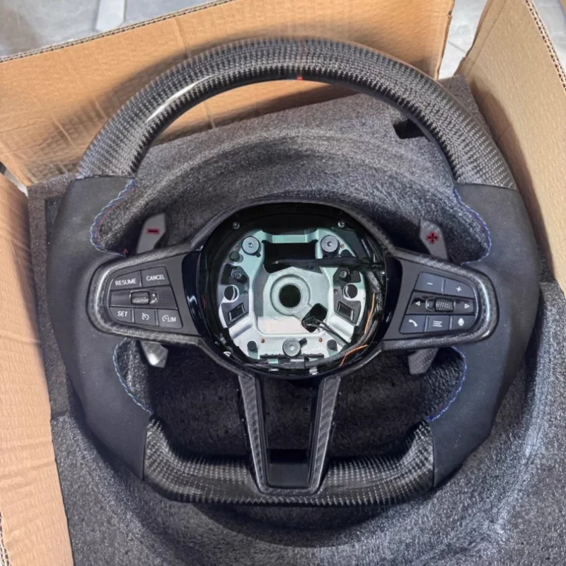 Car Steering Wheel Carbon Fiber Leather 3 Series 4 Series 6 Series 7 Series X1 X3 X6 Z4 GT3 GT5 Accessories For BMW 2 Series
Car Steering Wheel Carbon Fiber Leather 3 Series 4 Series 6 Series 7 Series X1 X3 X6 Z4 GT3 GT5 Accessories For BMW 2 Series