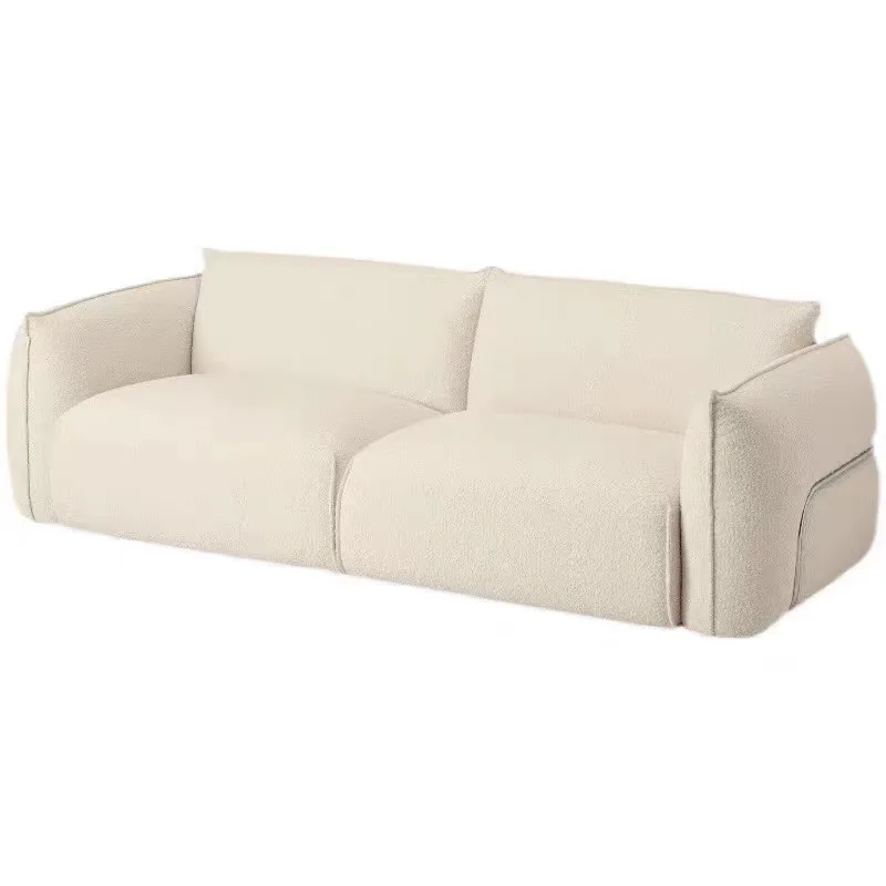 Italian simple modern living room small apartment light luxury sofa Bauhaus designer Internet celebrity steel tooth
Italian simple modern living room small apartment light luxury sofa Bauhaus designer Internet celebrity steel tooth