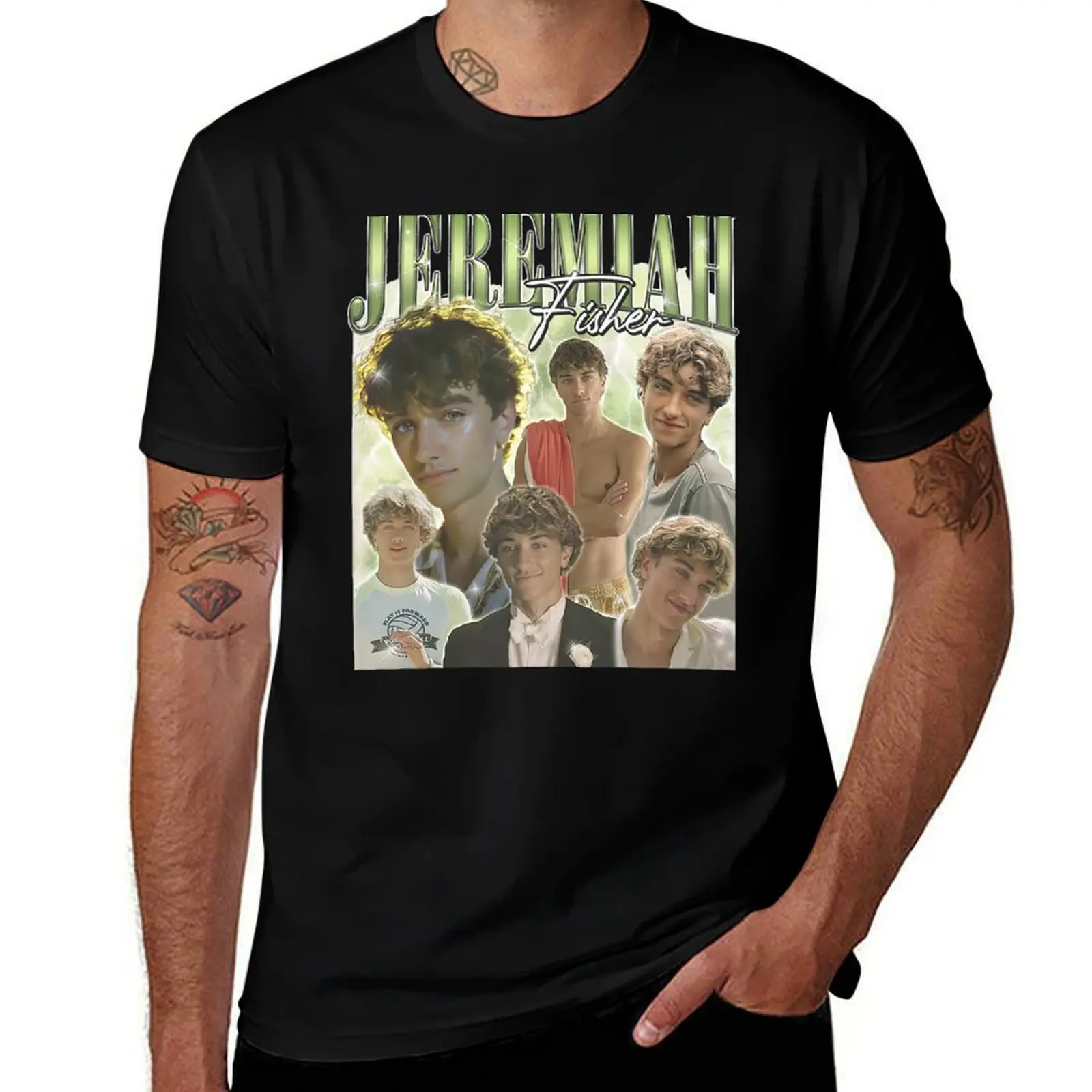 Vintage Jeremiah Fisher T-Shirt graphic t shirts for man cotton t shirts man 100% T-Shirt
Vintage Jeremiah Fisher T-Shirt graphic t shirts for man cotton t shirts man 100% T-Shirt