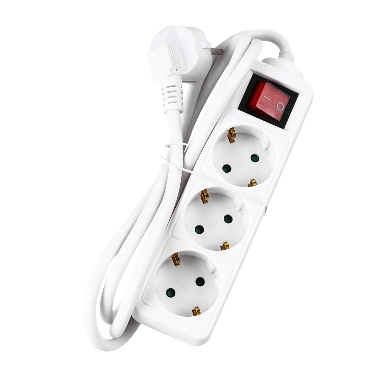 EU Socket 3 Outlet Extension Cable Mains Lead Strip Adapter Power Durable Home Office Storage Tools
EU Socket 3 Outlet Extension Cable Mains Lead Strip Adapter Power Durable Home Office Storage Tools