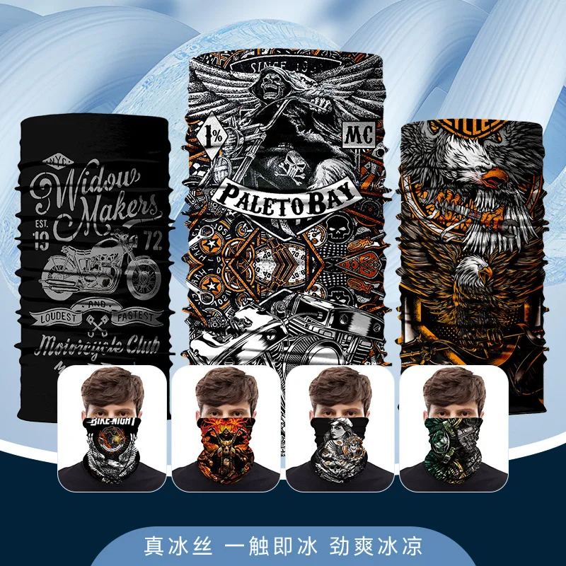 Summer Ice Silk Face Mask UV Protection Breathable Neck Gaiter Balaclava - Motorcycle Cycling Outdoor Sports Headwear
Summer Ice Silk Face Mask UV Protection Breathable Neck Gaiter Balaclava - Motorcycle Cycling Outdoor Sports Headwear