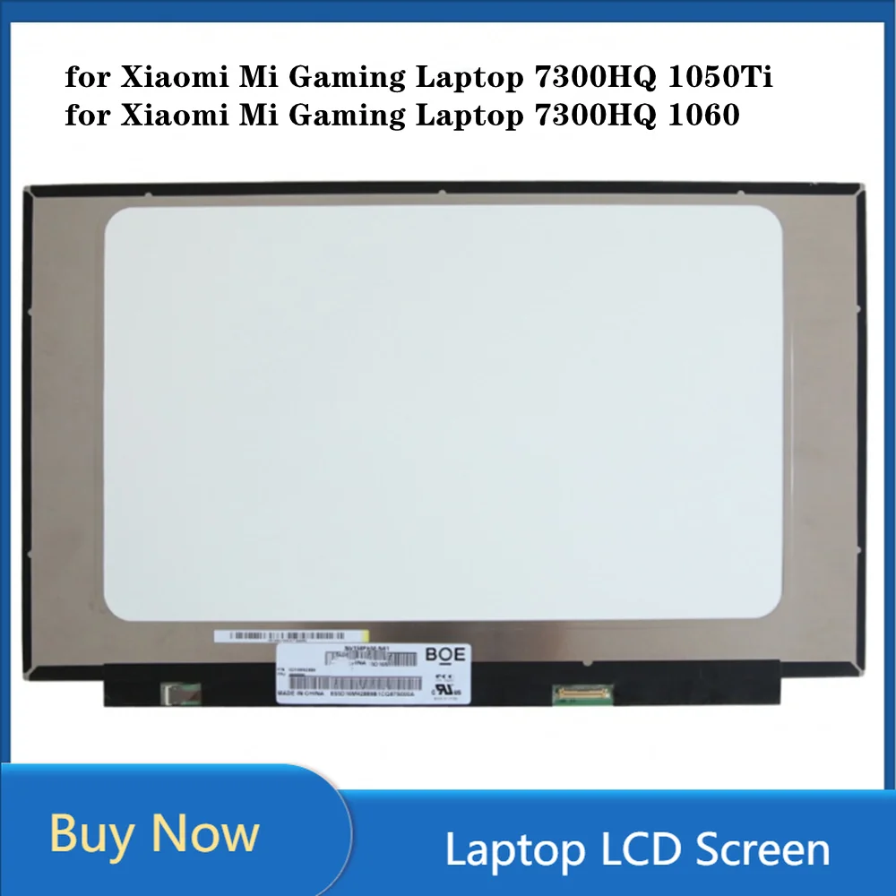 15.6 Inch for Xiaomi Mi Gaming Laptop 7300HQ 1050Ti 1060 LCD Screen Panel IPS Slim 1920x1080 FHD 60Hz EDP 30pins
15.6 Inch for Xiaomi Mi Gaming Laptop 7300HQ 1050Ti 1060 LCD Screen Panel IPS Slim 1920x1080 FHD 60Hz EDP 30pins