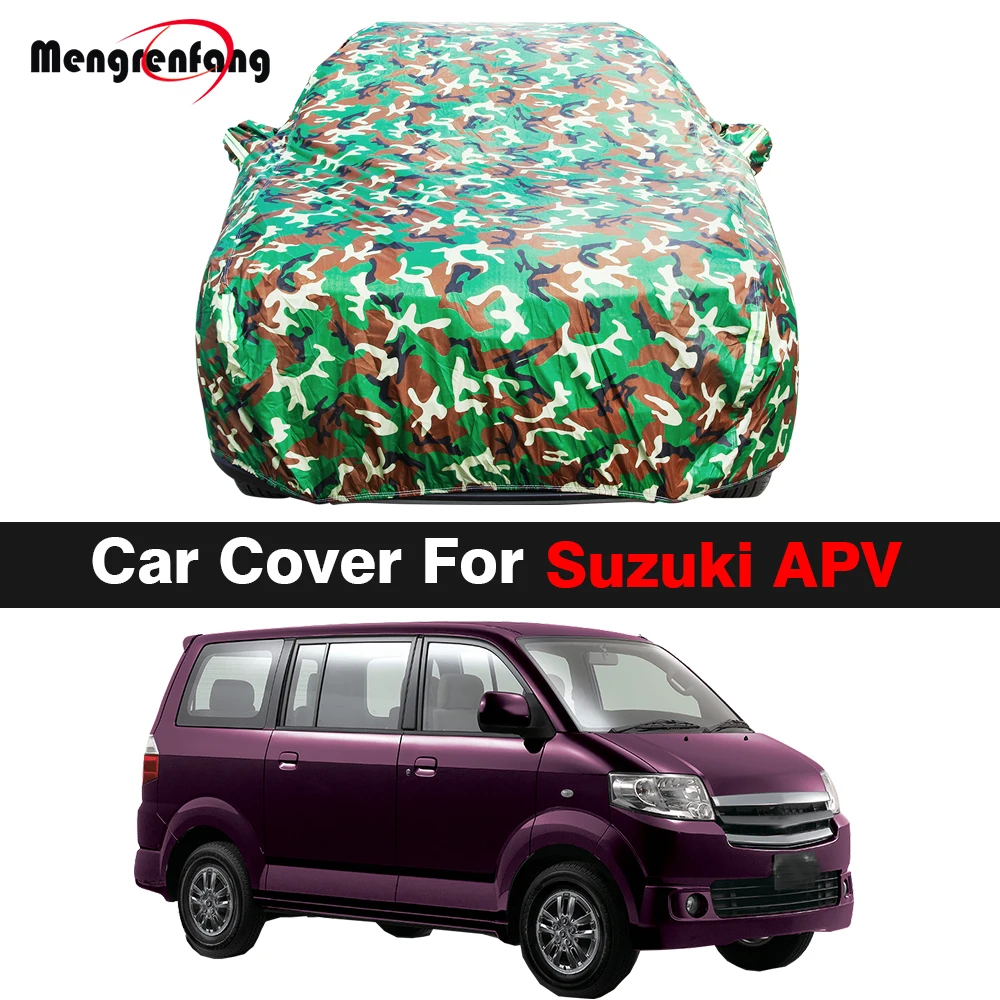 Камуфляжный автомобильный чехол для Suzuki APV, водонепроницаемый солнцезащитный козырек с защитой от УФ-лучей, защита от снега, дождя и ветра, MPV чехол
Камуфляжный автомобильный чехол для Suzuki APV, водонепроницаемый солнцезащитный козырек с защитой от УФ-лучей, защита от снега, дождя и ветра, MPV чехол