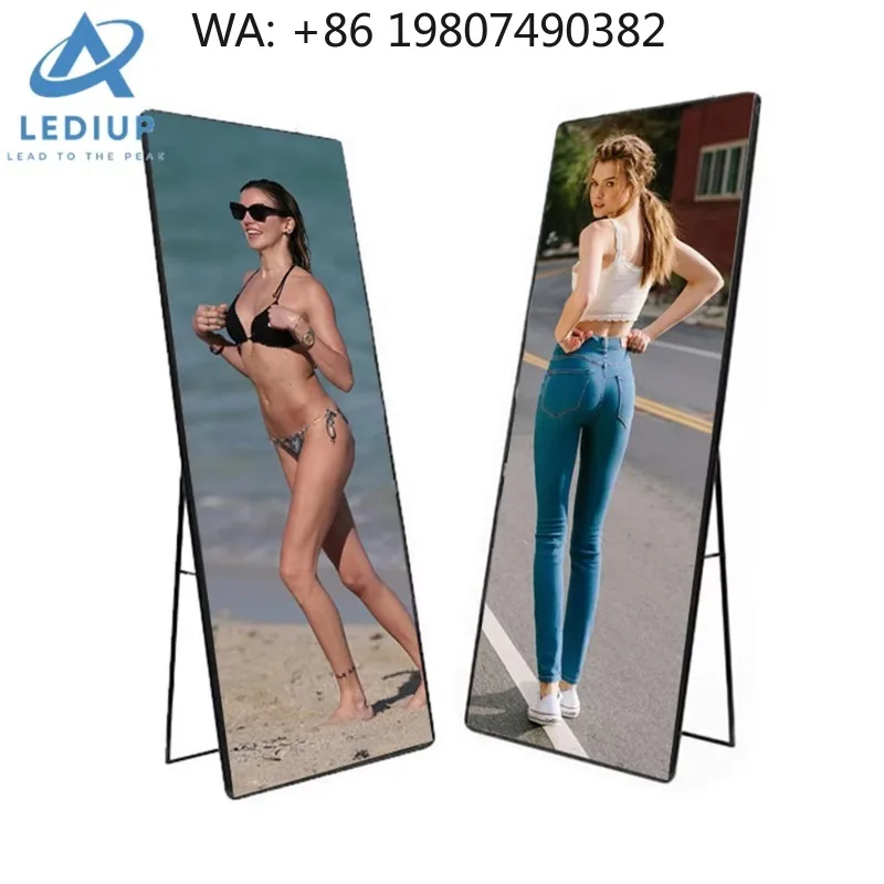 LEDIUP Indoor and Outdoor Ultra-clear Vertical High Brightness LED Poster Display
LEDIUP Indoor and Outdoor Ultra-clear Vertical High Brightness LED Poster Display