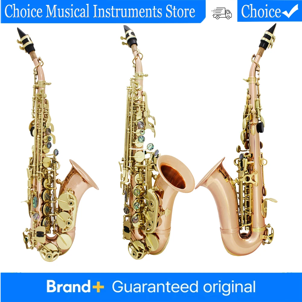 SLADE Сопрано-саксофон Bb B Flat Высококачественный латунный корпус Резные клавиши Цветная оболочка Ключи Саксофон с футляром Детали ремешков для перчаток
SLADE Сопрано-саксофон Bb B Flat Высококачественный латунный корпус Резные клавиши Цветная оболочка Ключи Саксофон с футляром Детали ремешков для перчаток