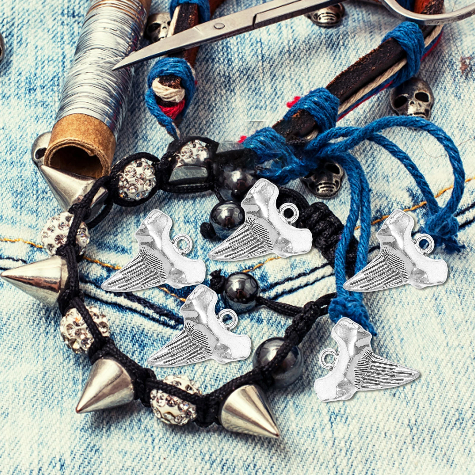 12Pcs Jewelry Charms Small Teeth Pendants DIY Decorative Charms for Bracelet Necklace Making Tooth Ornament
12Pcs Jewelry Charms Small Teeth Pendants DIY Decorative Charms for Bracelet Necklace Making Tooth Ornament