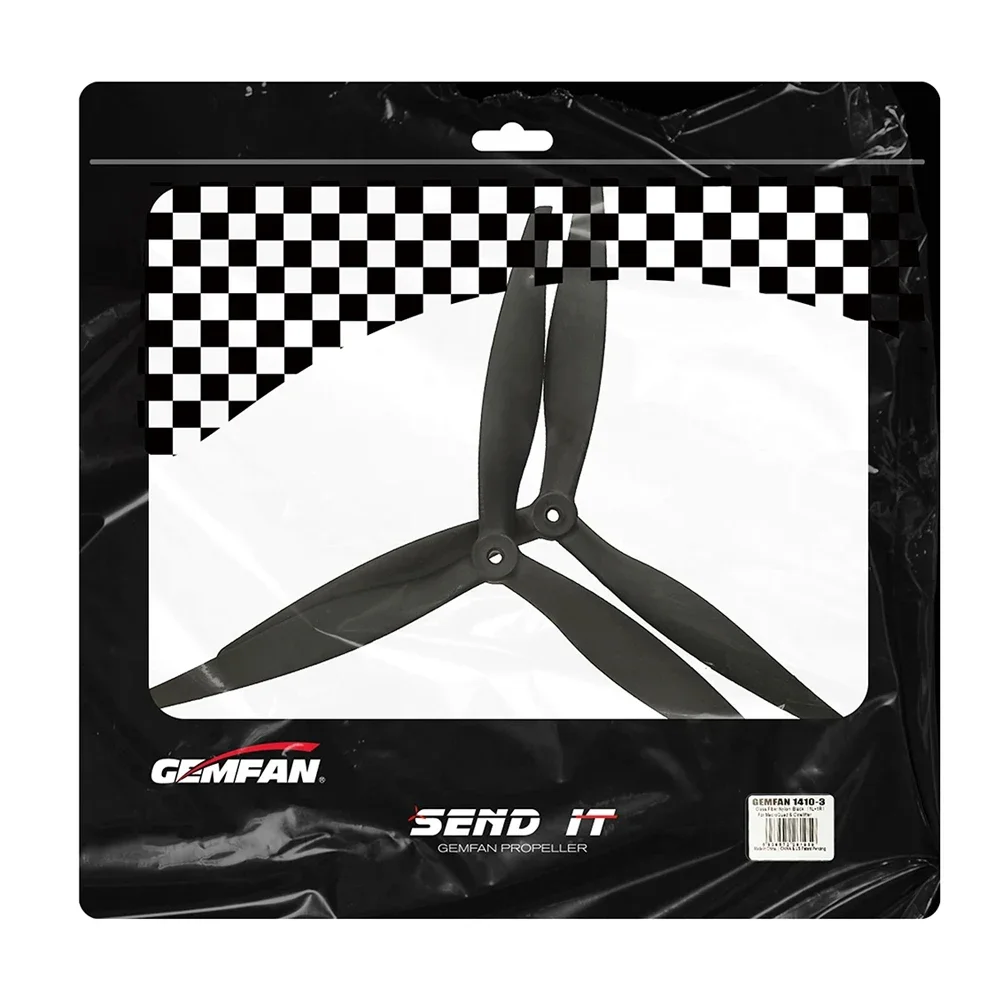1Pairs Gemfan 1410 14inch 3-Blade Propeller Glass Fiber Nylon for RC Multirotor FPV Cinelifter Long Range DIY Parts
1Pairs Gemfan 1410 14inch 3-Blade Propeller Glass Fiber Nylon for RC Multirotor FPV Cinelifter Long Range DIY Parts
