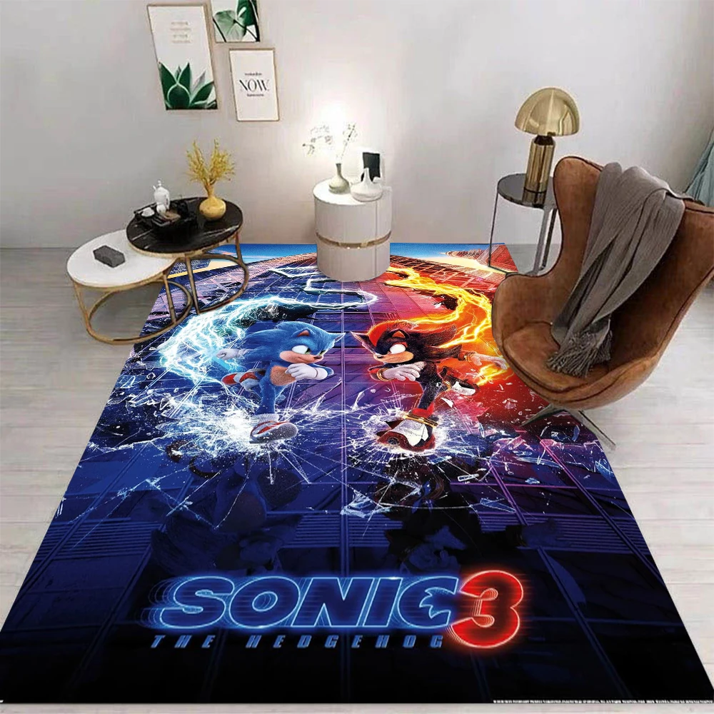 MINISO Blue Hedgehog Popular Game Carpet Area Rugs for Home Living Room Bedroom Sofa Kitchen Carpet Non-slip Floor Mat
MINISO Blue Hedgehog Popular Game Carpet Area Rugs for Home Living Room Bedroom Sofa Kitchen Carpet Non-slip Floor Mat