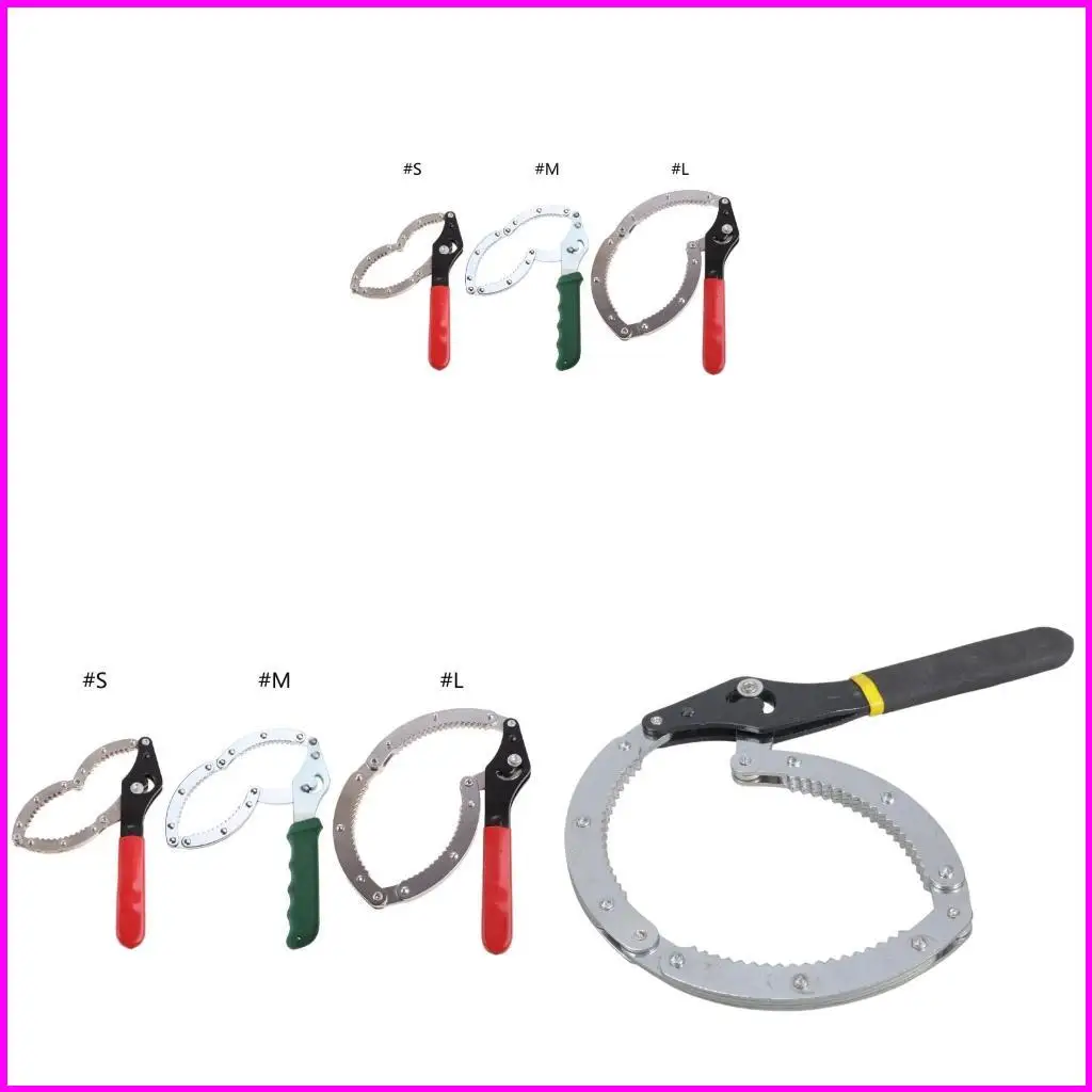 Auto Oil Filter Wrench Multi-Purpose Filter Removal Wrench for Car Repair Tools Carbon Steel 66-78mm/76-96mm/96-116mm
Auto Oil Filter Wrench Multi-Purpose Filter Removal Wrench for Car Repair Tools Carbon Steel 66-78mm/76-96mm/96-116mm
