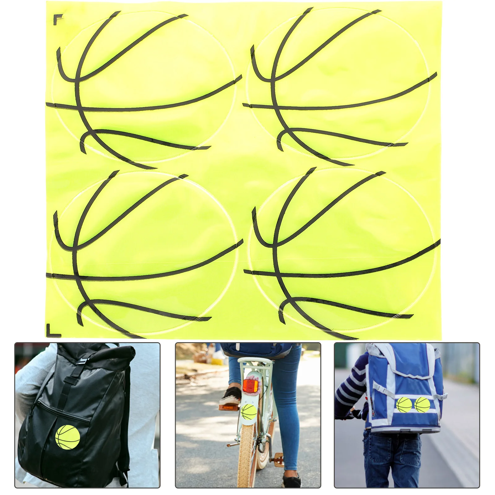 1 Sheet Reflective Warning Stickers Strong Adhesive Safety Car Decor Reflective Tape For Bikes Helmets Wheels Night Use Student 
1 Sheet Reflective Warning Stickers Strong Adhesive Safety Car Decor Reflective Tape For Bikes Helmets Wheels Night Use Student