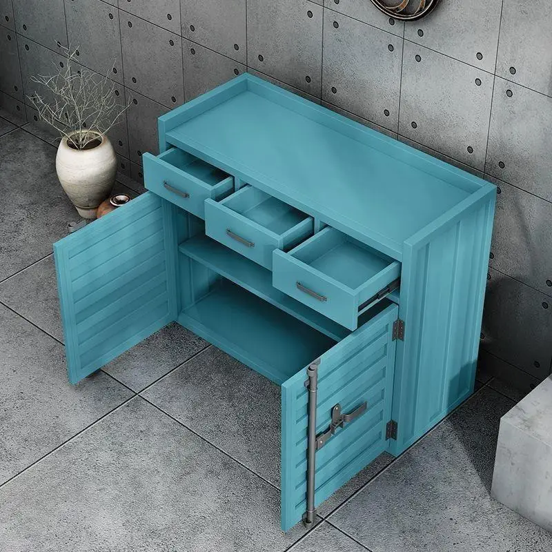 Retro wrought iron side cabinet, dining table, locker, creative bucket cabinet, industrial style container cabinet, storage
Retro wrought iron side cabinet, dining table, locker, creative bucket cabinet, industrial style container cabinet, storage