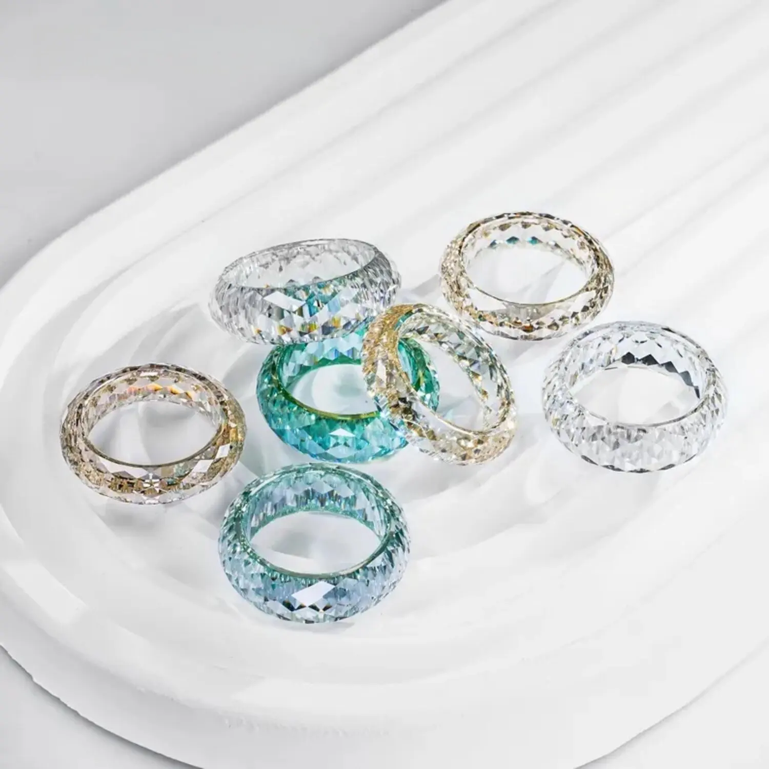 100%Moissanite Faceted Ring Pass Diamond Tester VVS1 Multicolor For Men&Women Fashion Accessories As Party Birthday Gift
100%Moissanite Faceted Ring Pass Diamond Tester VVS1 Multicolor For Men&Women Fashion Accessories As Party Birthday Gift